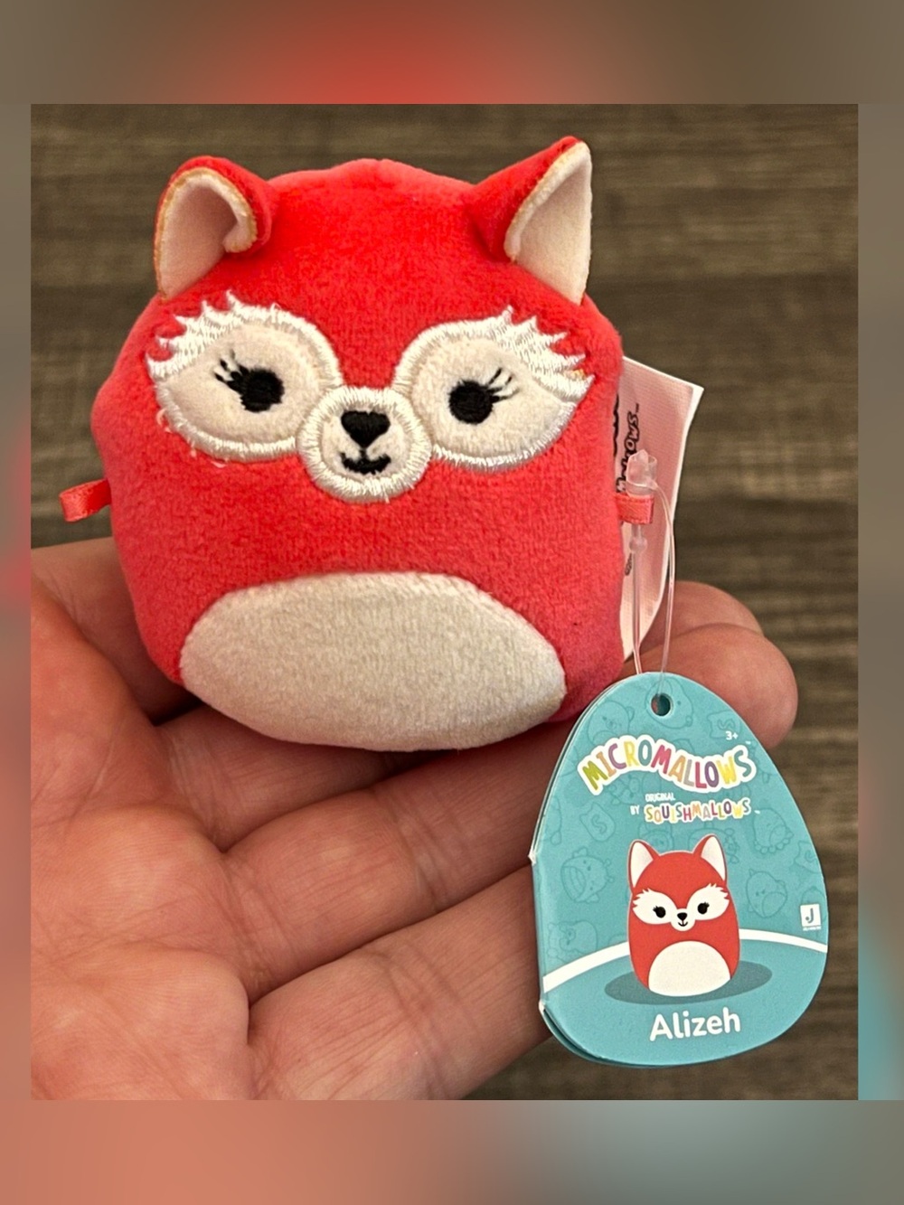 Micromallows Small Red “AlizethFox Toy